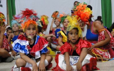 La alegría de los niños y una tarde diferente en Luyanó